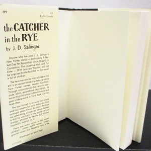 The Catcher In The Rye by J.D. Salinger HCDJ image 4