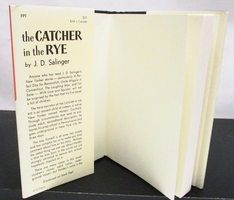 The Catcher In The Rye by J.D. Salinger HCDJ image 4