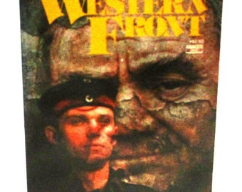 エーリヒ・マリア・レマルク著『西部戦線異状なし』革装ハードカバー本