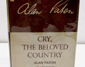 Cry The Beloved Country by Alan Paton HCDJ