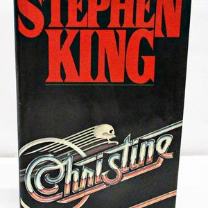 Christine by Stephen King HCDJ First Edition / First Printing