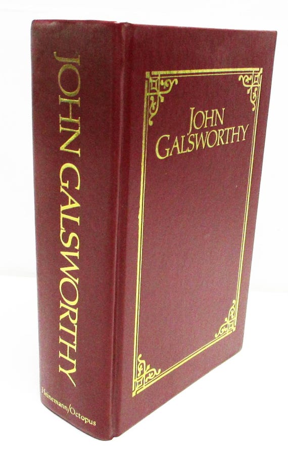John Galsworthy - the Forsyte Saga / A Modern Comedy HCDJ - Etsy