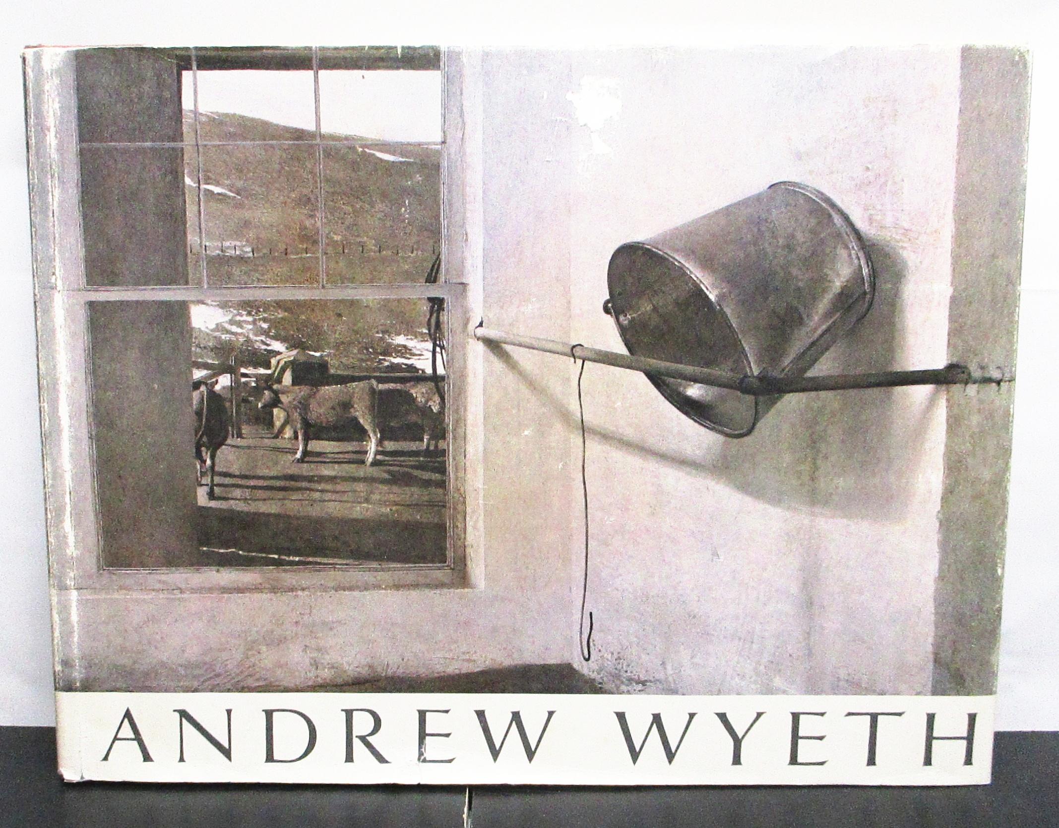 Andrew Wyeth by Richard Meryman 1968 Art Book HCDJ First Edition