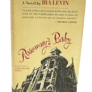 Rosemary&#39;s Baby by Ira Levin HCDJ Book Club Edition