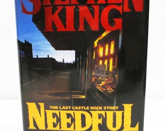 Needful Things by Stephen King HCDJ First Edition / First Printing
