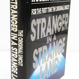 Stranger in A Strange Land by Robert A. Heinlein HCDJ Book Club Edition ...