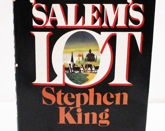 Salems Lot by Stephen King HCDJ Book Club Edition