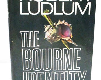 The Bourne Identity by Robert Ludlum HCDJ Book Club Edition