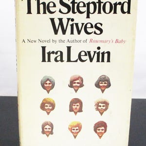 The Stepford Wives by Ira Levin HCDJ Book Club Edition