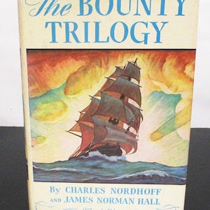 The Bounty Trilogy by Charles Nordhoff and James Hall HCDJ