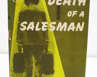 Death Of A Salesman by Arthur Miller HCDJ Book Club Edition