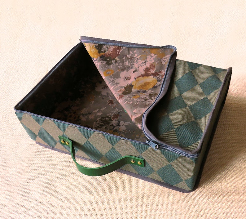 Fabric Suitcase. PDF PATTERNS Tutorial INSTANT Download. Etsy