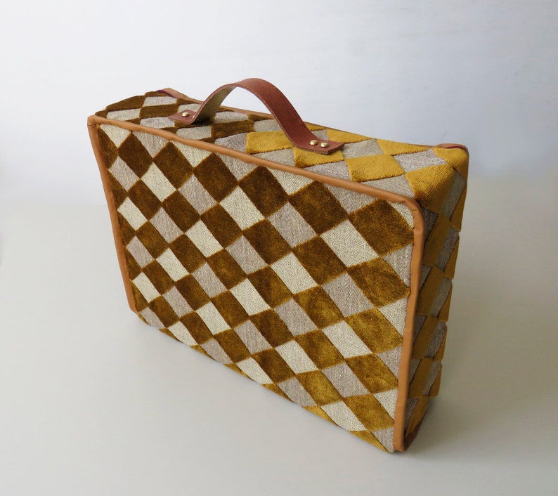 Fabric Suitcase. PDF PATTERNS Tutorial INSTANT Download. Etsy