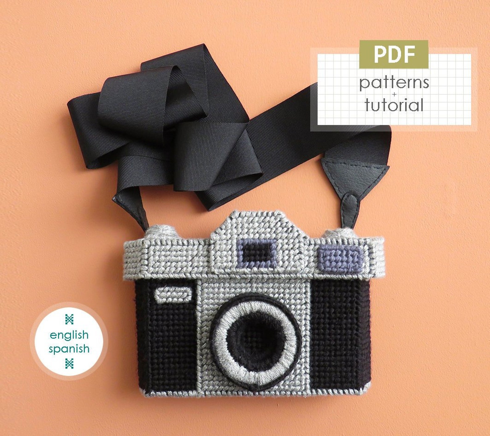 Camera Bag. PDF PATTERNS + Tutorial (INSTANT Download). English and ...