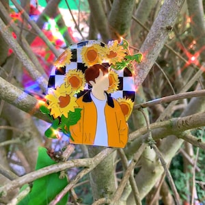 BTS pin Jungkook Euphoria soft enamel pin with epoxy BTS