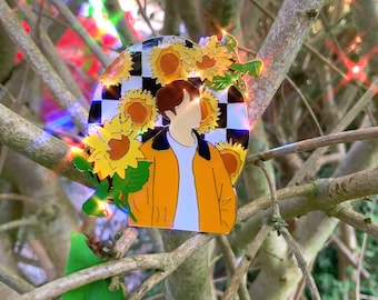 BTS pin Jungkook Euphoria soft enamel pin with epoxy BTS