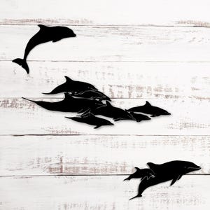 Dolphin Vinyl Decal: Ocean-Inspired Stickers for Car, Laptop, Water Bottle