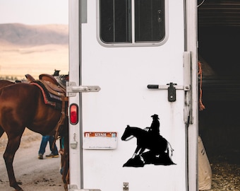 Custom Horse Vinyl Decal: Personalized Equestrian Sticker