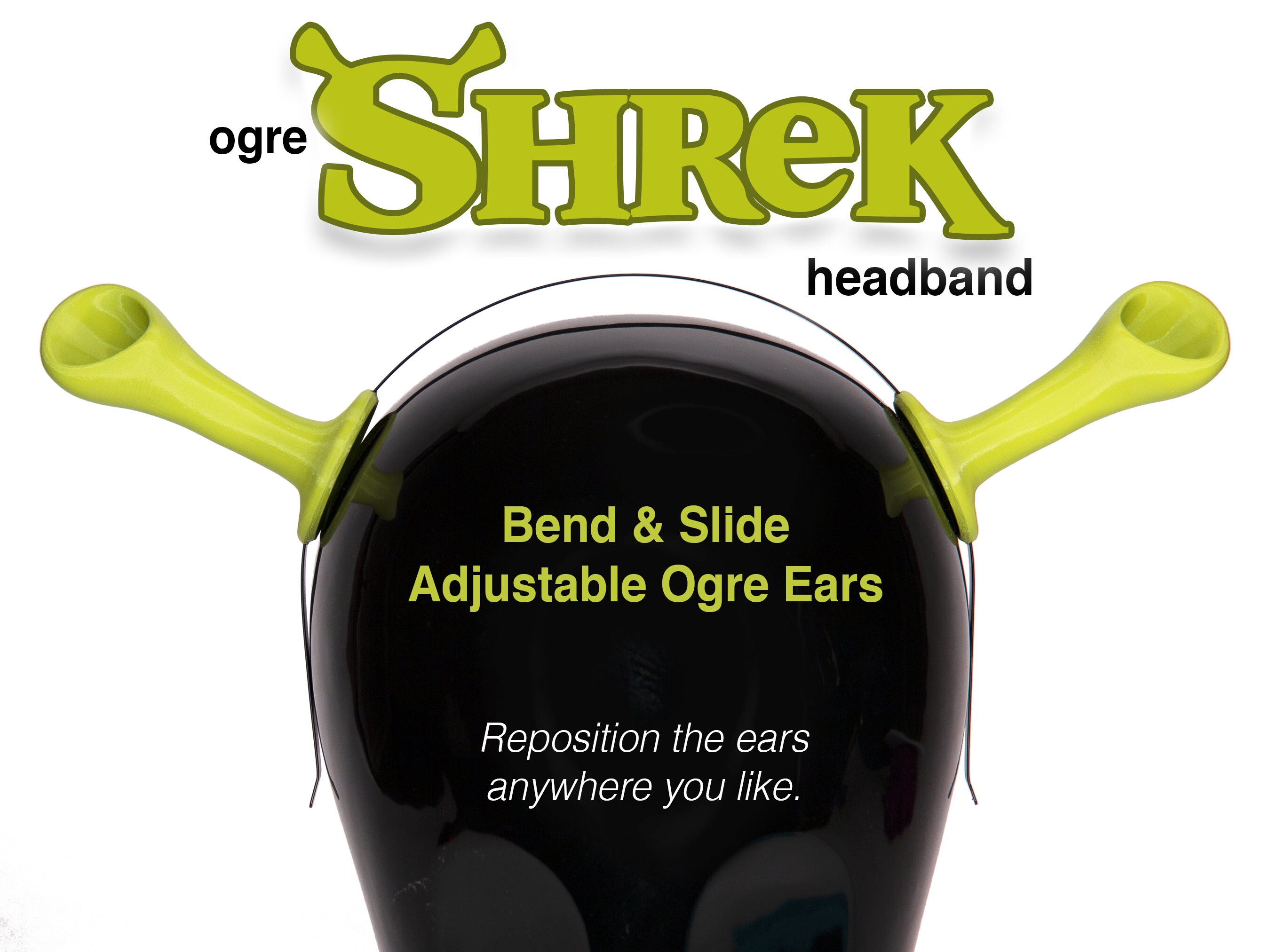 Fun Costumes Shrek Stickers 3D 4001 