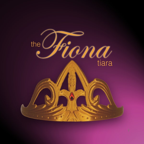 The Fiona Tiara,Princess Fiona,Shrek,Ogre Fiona,Fiona Headband,Fiona Costume,Crown,Cosplay,Fiona Wig,Crystal,Shrek Wedding