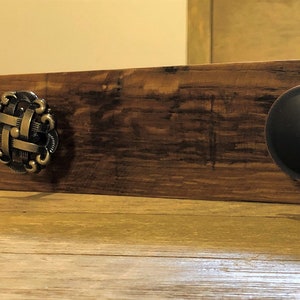 Beer Barrel Stave Rack (Coat Rack, Bag Rack, Hat Rack, Towel Rack)