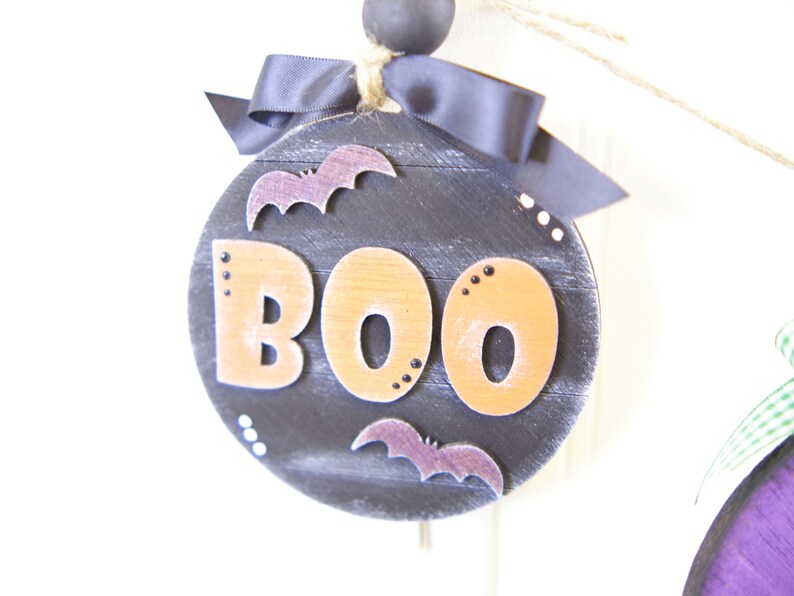 Halloween Decor Set, Laser Cut Plywood Craft Kit, Kids Craft, Girls