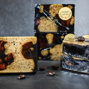 3 pack Coffee and Cream Bar, Coffee & Cream Bar, Hemp Soap, Natural Soap, Gift idea, exfoliating soap, coffee soap, smells amazing