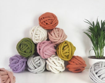 Felted Wool Yarn Rope - 100g - Chunky - Weaving - Fibre Arts Crafts