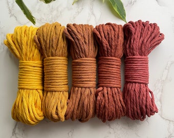 Cotton String Fibre Pack - Weaving - Fibre Arts - Yarn Bundle