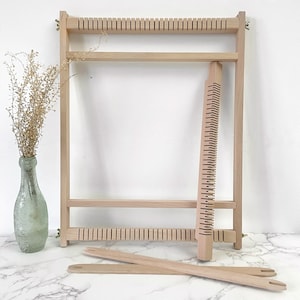 Weaving Lap Loom - Beginners Kit Medium Woven Wall Art