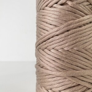 Bamboo 5mm Macrame String - Single-twist - Weaving - Fibre Arts - Eco ...