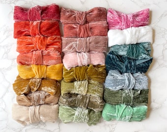 Velvet Ribbon - 2 lengths Available - Arts, Crafts, Floristry, Bridal, Styling