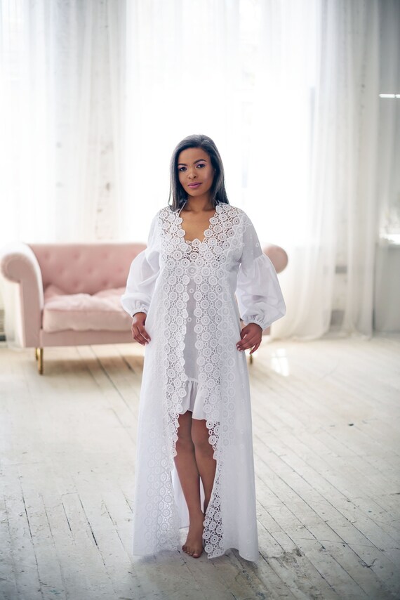 sexy lace robe