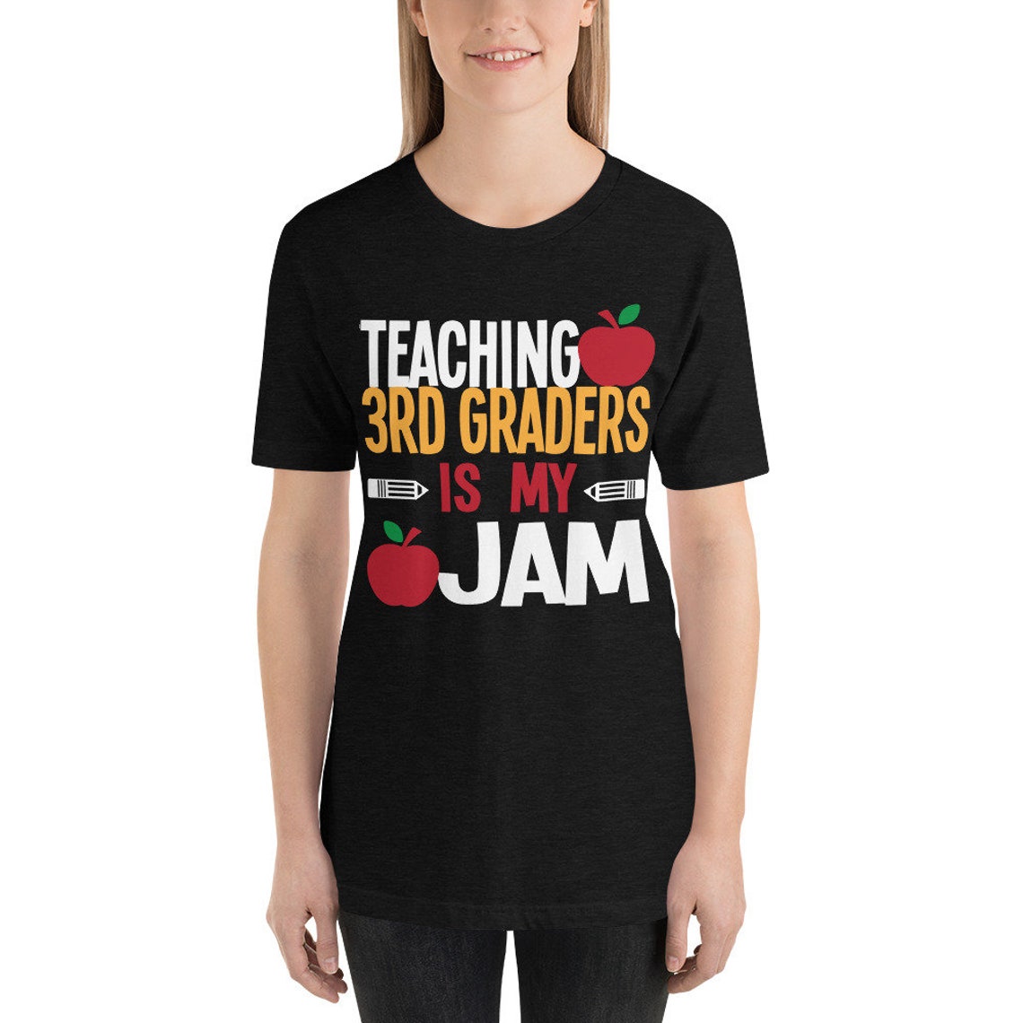 Teacher Shirt Funny Teacher Appreciation Gift Teaching 3rd Etsy