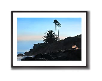 Laguna Beach, fotografia originale, poster di Laguna, stampa della California, arte murale a colori, download digitale, arte stampabile