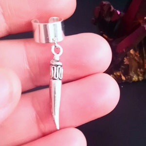 Bali Style Tooth Ear cuff/Hair Bead