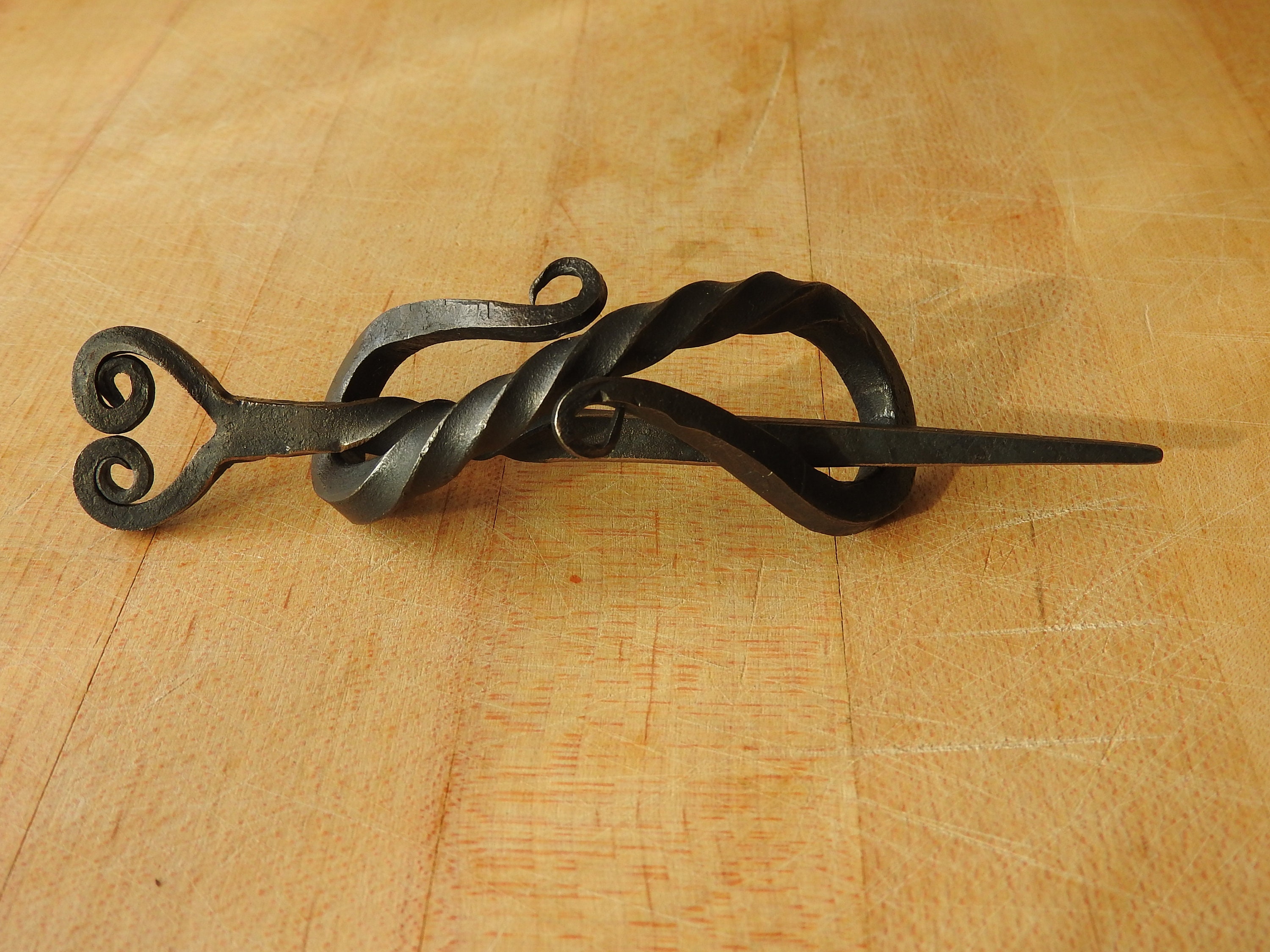 Hand Hairpin With Heart Stick Valentine's Day Gift Etsy