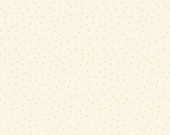 Cream Mini Dot Y3031-57 from Sunny Fields Collection by Sue Zipkin For Clothworks Cotton Fabric