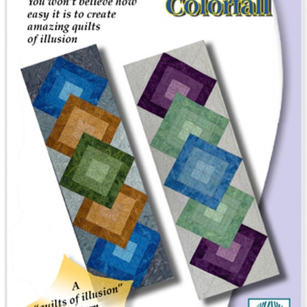 Diamonds in the Sky Colorfall Pattern by Karen Combs Studio - PAPER PATTERN