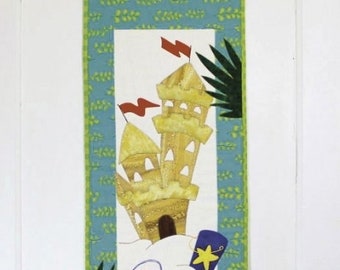 Fun In The Sand by Patch Abilities MM708 Wall Hanging 12" X 32" PAPER PATTERN