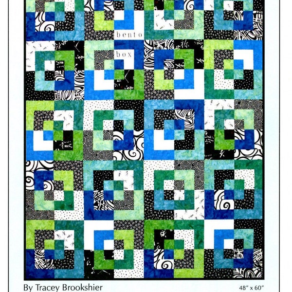 Bento Box Quilt Pattern Etsy