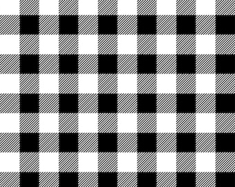 May include: Black and white checkered pattern. The pattern is made up of alternating black and white squares.