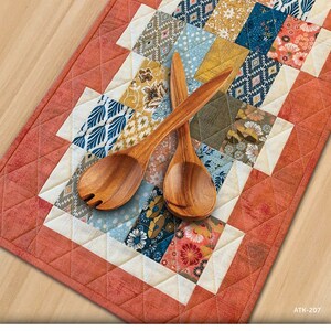 Cha Cha Cha #ATK-207 Placemat and Table Runner Pattern by Atkinson Designs - PAPER PATTERN