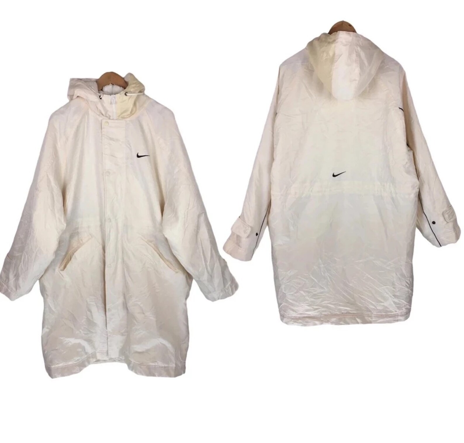 nike long rain coat