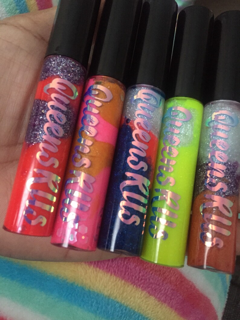 vinyl lip gloss labels etsy