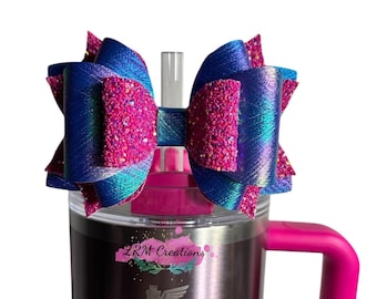 Stanley Berry Truffle Bow Straw Topper, Stanley Pink Cup Accessories, Simple Modern Straw Topper, Stanley Cup Accessories, Bows for Stanley