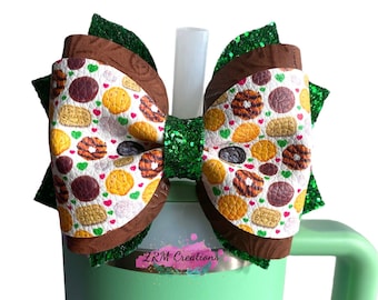 Girl Scout Bow Straw Topper, Stanley Straw Topper, Simple Modern Straw Topper, Starbucks Straw Topper, Bows for Tumbler Cups, Bows for Cups
