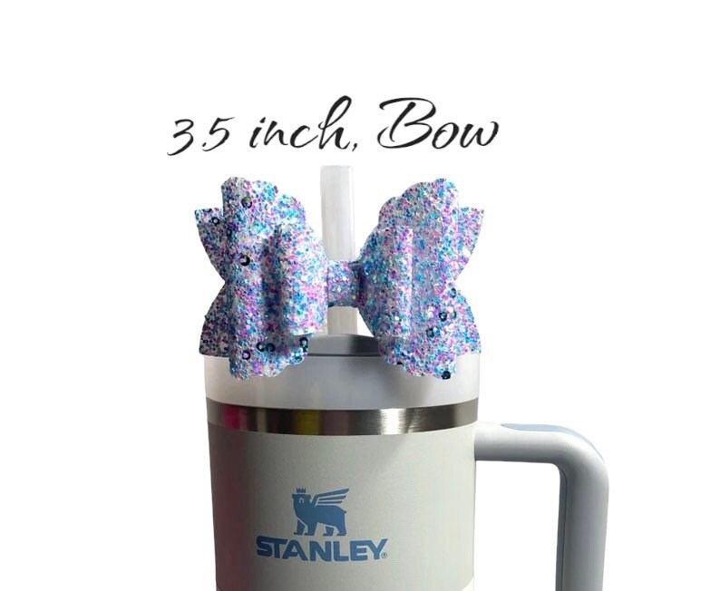 Bow Straw Toppers, Straw Topper Stanley, Stanley Straw Topper, Bows for  Starbucks Studded Unicorn, Starbucks Straw Topper, Starbucks Bow 