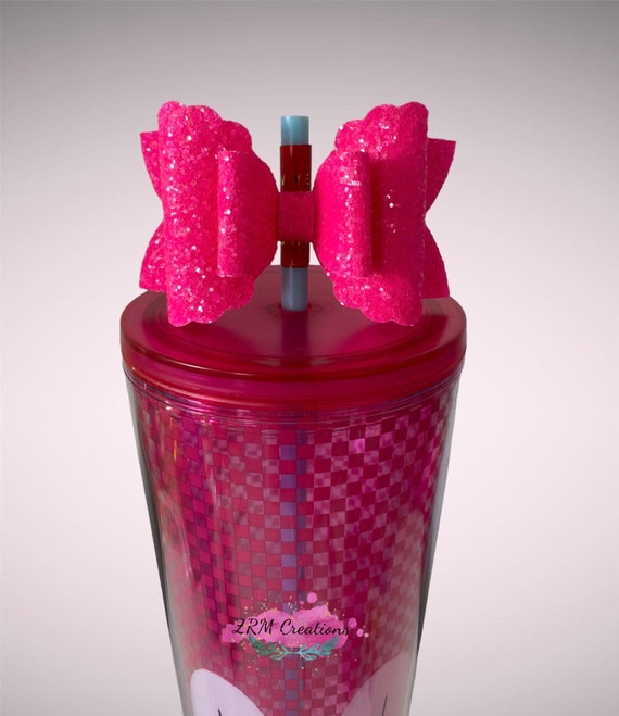 Pink Stanley Straw Topper, Straw Topper for Stanley, Bow for Stanley Azalea  Tumbler, Straw Topper for Stanley 40oz Tumbler, Bow Straw Topper 