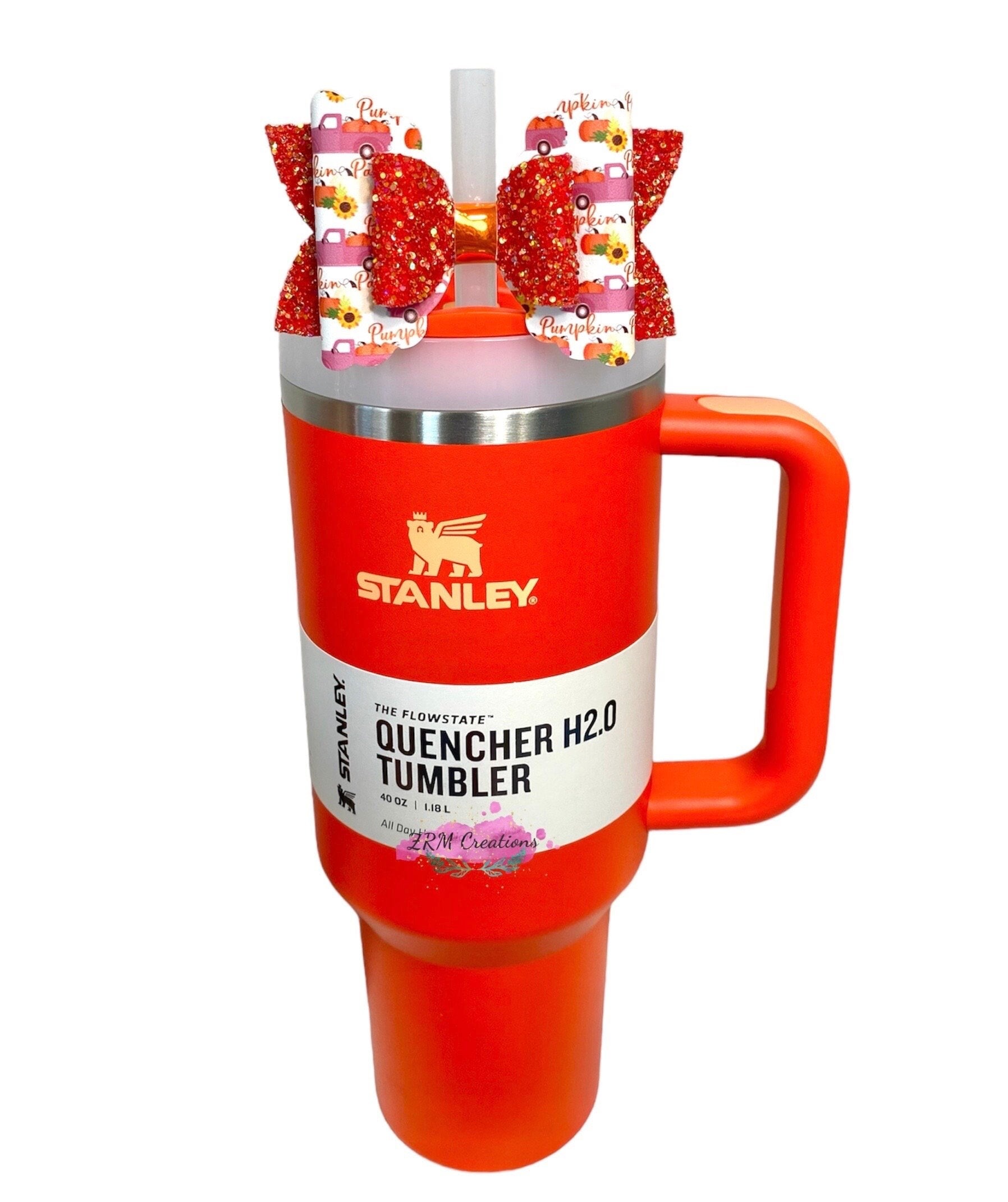 Cup Straw Cover Flower Straw Covers Topper For Stanley Cup - Temu